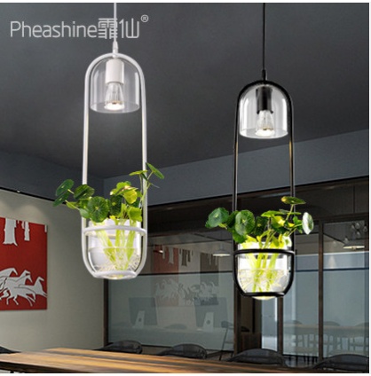 Дизайнерский светильник E14 16*69 см, led, железо, стекло, потолочный