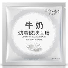 Маска для лица с протеинами молока