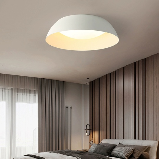 Потолочный светильник белый Elythar, металл, 45*13 см, светодиодная, LED