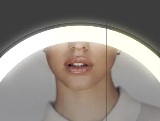 Туалетный стол Coeris белый 70×78×40 см – стильный макияжный уголок