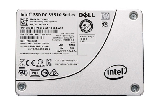 Твердотельный накопитель SSD INTEL DC S3510 480 ГБ 2,5 "