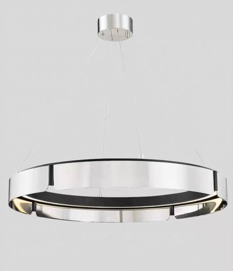 Светильник подвесной серебряный Elunra, металл, 120*15 см, светодиодная, LED