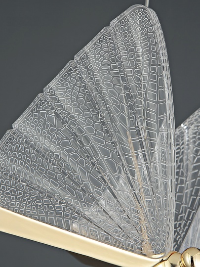 Напольный светильник бабочка BUTTERFLY, Прозрачный, LED, 6 Вт