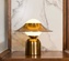 Настольная лампа MISS 38*45, желтая бронза, металл.