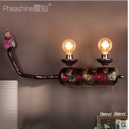 Люстра ностальгический цвет ресторан бар формы