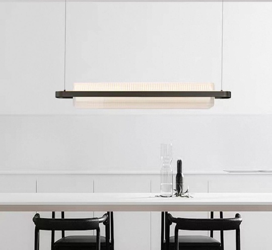 Светильник подвесной, черный, Noah 120*17, металл, LED