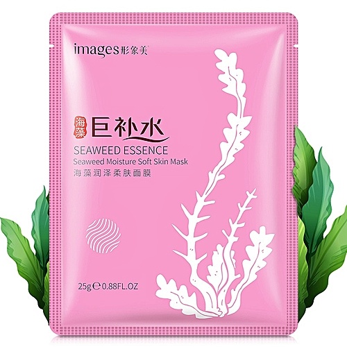 Тканевая маска для лица с морскими водорослями Seaweed Moisture Soft Skin Mask