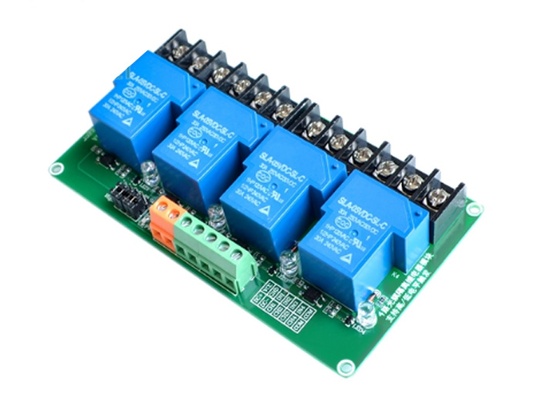 Модуль релейный 4-х канальный 30 А