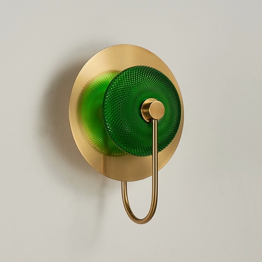 Настенный светильник бронза EVA, Бра, 23*30, металл, LED.