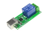 Модуль релейный одноканальный с USB