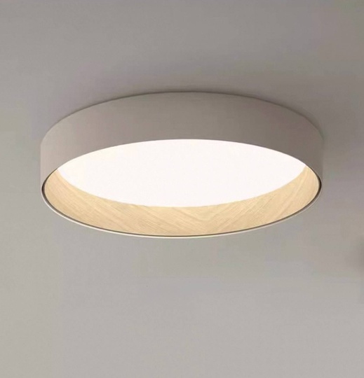 Потолочный светильник белый Elystran, металл, 46*13 см, светодиодная, LED