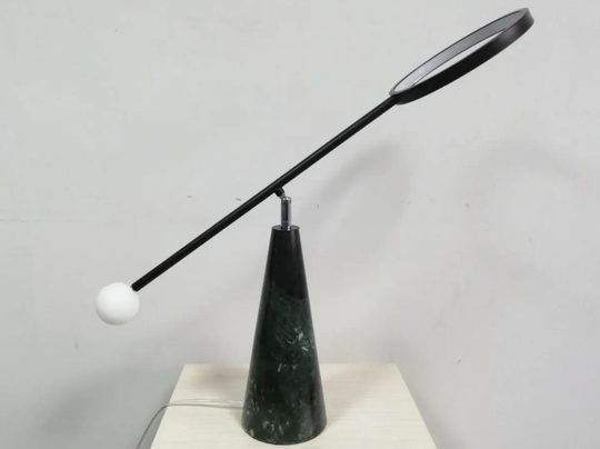 Настольная лампа зелено-черная Vikont, 50*70 см