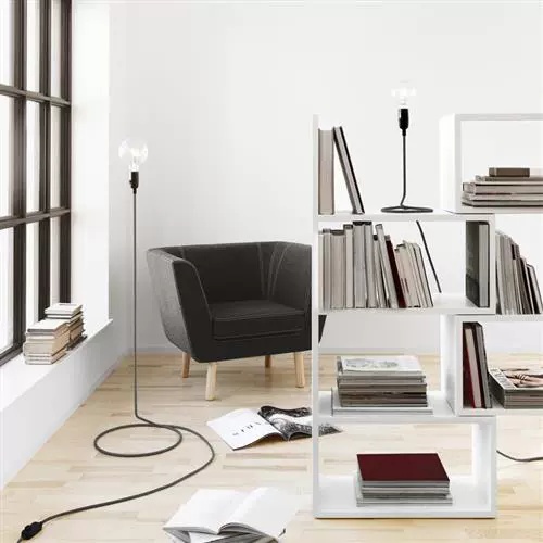 Торшер, черный One light 32*144, светодиодный, E27, металл