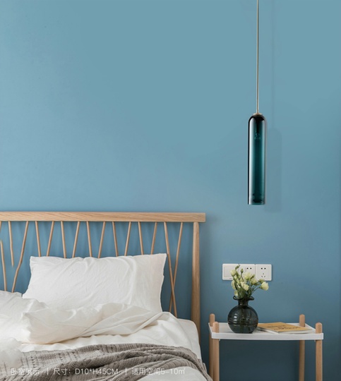 Подвесной светильник с зеленым плафоном купить с доставкой из Китая