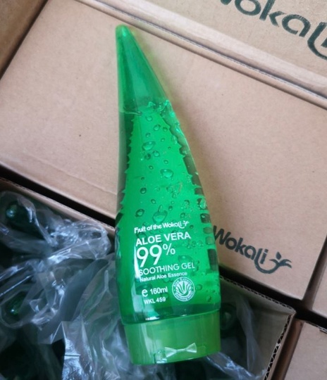 Гель универсальный Wokali 99% aloe vera, 160 мл