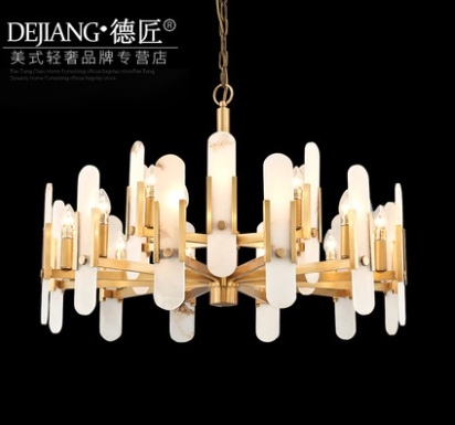 Дизайнерский светильник медь 56,7*53,1 см, led, E14, медь, стекло