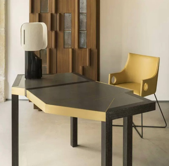 Настольная лампа STEM 13*52, черная, металл