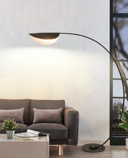 Торшер черный. Напольный светильник MAI HE MAI черный UTSIDEN, E27, 15 Вт