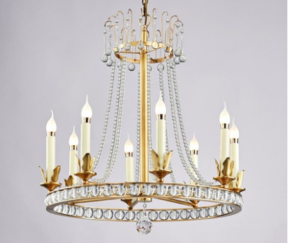 Дизайнерский светильник 63*68 см led, E14, медь, потолочный, китай