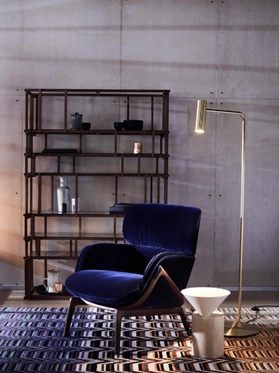 Торшер, золото, Spotty 150*35, LED, металл