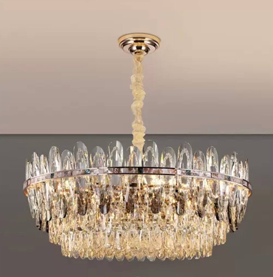 Подвесной светильник MIRAC 75*33, золотой, стекло, металл,  Е14.