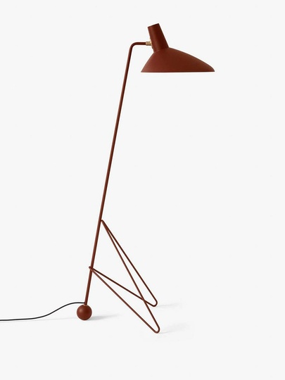 Торшер бордовый Viva Vinous, 57*156 см, светодиодный, Е27, металл, 15 Вт