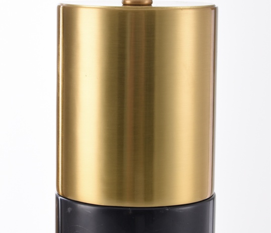 Настольная лампа черно белая, IMPERIUM Marble, 38*65 см