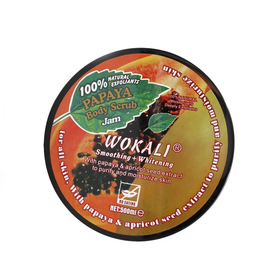 Крем скраб для тела Wokali Папайя 500 мл