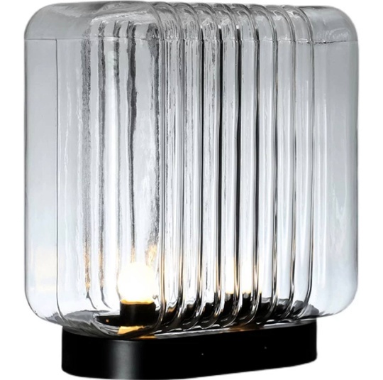 Настольная лампа ICE 35*35, стекло, ясный свет