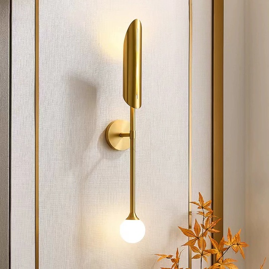 Настенный светильник, Бра STEVE 12*70, медь, металл, G9.