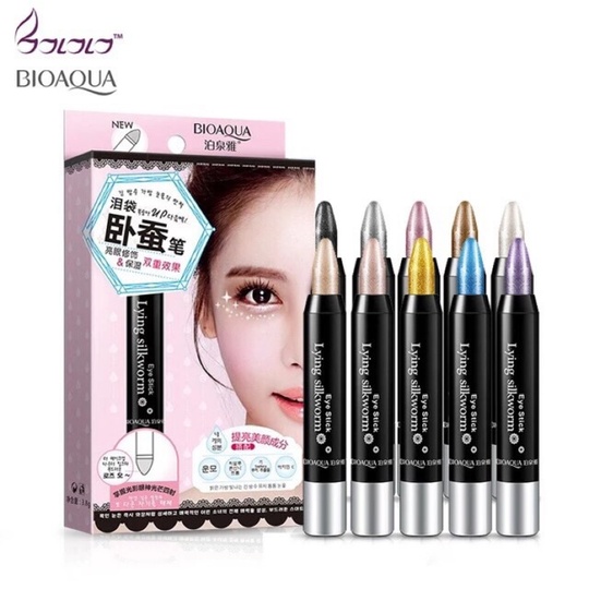 Жемчужные тени-карандаш Bioaqua