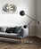 Напольный светильник черный CINETIQUE LIGNE ROSET, LED, 12 Вт
