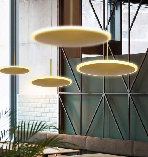 Светильник потолочный, золотой, Evoris, металл, 30*20 см, светодиодная, LED