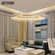 Дизайнерские светильник китайский 90*26 см, led, железо, кристалл