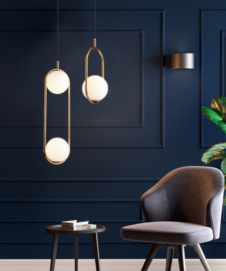 Подвесной светильник Gold Round SKU18