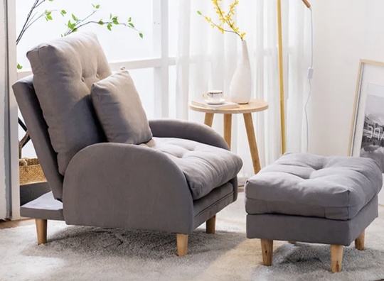 Кресло-кровать Millenium 70*85 см, ткань, дерево, макс. нагрузка 140 кг