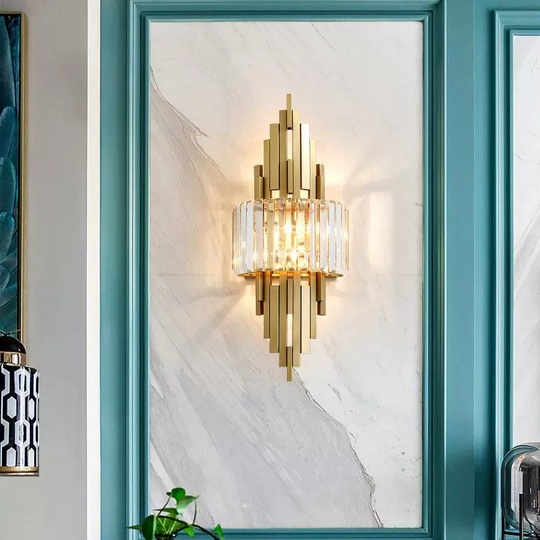 Настенный светильник, Бра DONNY 25*60, античная бронза, металл, E14.