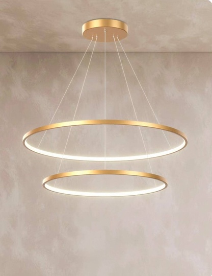 Люстра подвесная, медь, ПММА, MICK 60*80 металл, LED.