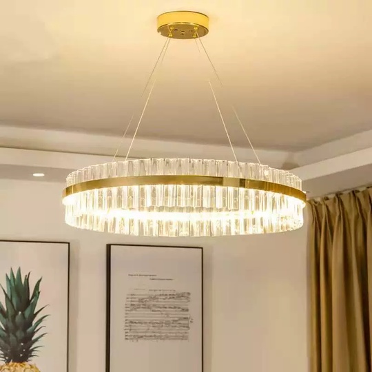 Люстра подвесная, медный, стекло, DECORATIVE 120*18, металл, LED.