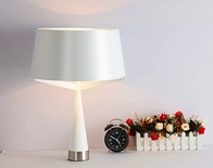Настольная лампа AUSTEN 24*40, белый, металл, Е27.