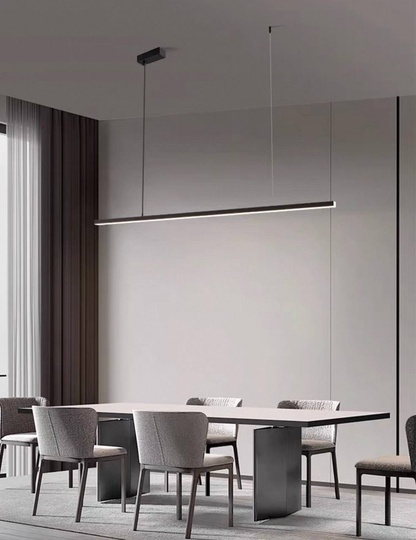 Люстра черная Lumis, металл, 160*200 см, светодиодная, LED