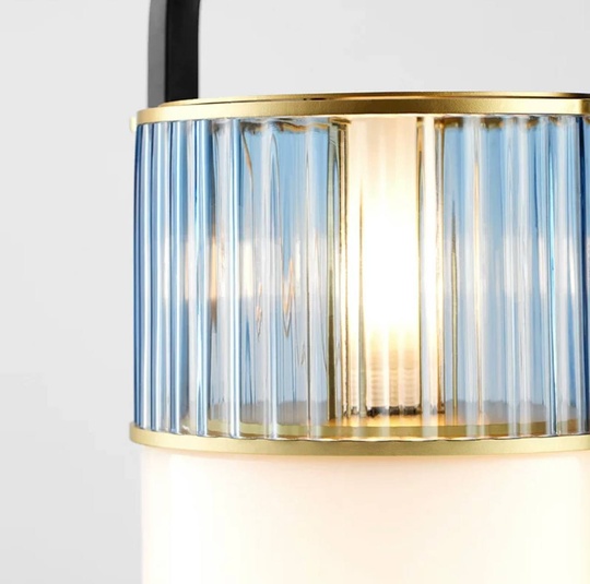 Настольная лампа OPOLLO 20*42, античная бронза, черный, металл