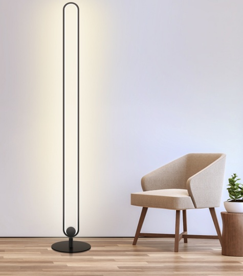 Напольный светильник. Черный MEGARON TERRA, LED, 5 Вт