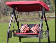 Качели садовые из ротанга Golden Garden