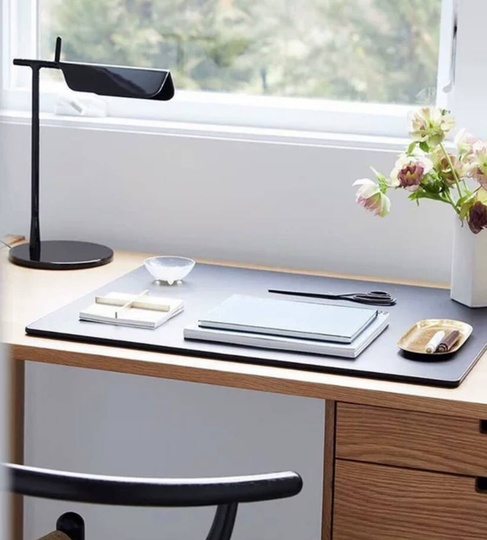 Настольная лампа AMALIA 30*40, черный, металл, G9.