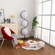 Напольный светильник MAI HE MAI черный с белым Blank Circle, E27, 54 Вт