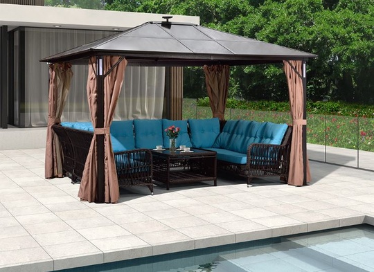 Диван из ротанга Purple leaf