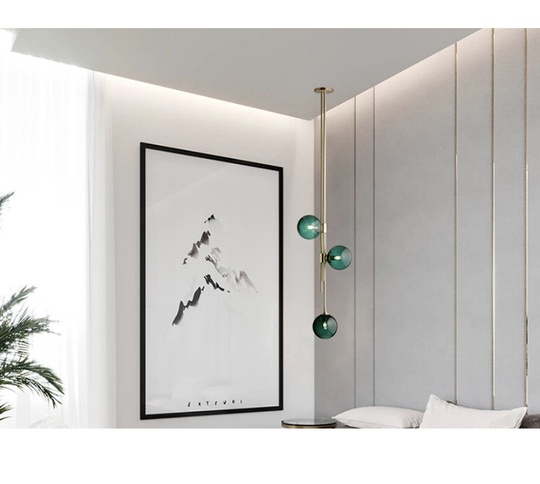 Подвесной светильник с тремя плафонами купить с доставкой из Китая