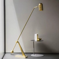 Торшер бронза Elmira, 120*150 см, LED, Е27, металл, 14 Вт