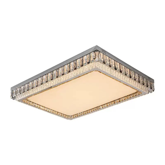 Потолочный светильник, золото, кристалл, LINKA 80*60 металл, LED.